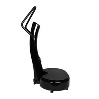 Plateforme vibrante verticale intégrale en ABS, charge maximale 180 kg, écologique, portable pour usage domestique et commercial en salle de sport, puissance 300W