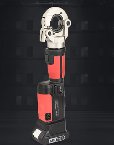 <span class=keywords><strong>Pince</strong></span> <span class=keywords><strong>hydraulique</strong></span> de charge 18V/2.5Ah <span class=keywords><strong>pince</strong></span> <span class=keywords><strong>à</strong></span> <span class=keywords><strong>sertir</strong></span> électrique outils de <span class=keywords><strong>câble</strong></span> d'alimentation de sertissage en cuivre et en aluminium 60KN réinitialisation automatique - Product Image 1