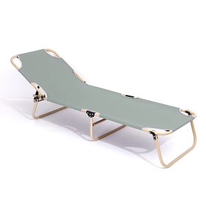 Cama plegable de Metal ajustable moderna de alta calidad al por mayor <span class=keywords><strong>tumbona</strong></span> para Camping playa Picnics piscina y ocio - Product Image 4