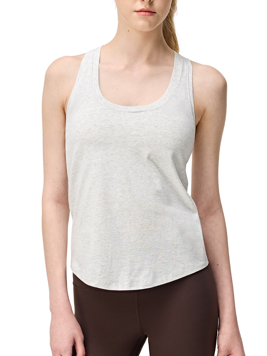 Women's Yoga Tank Top Quick-Dry Gym Yoga Sleeveless Cover up Running Breathable Loose Sports T-Shirt Summer