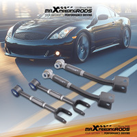 MaXpeedingrods Adjustable Rear Camber Arm + Toe Traction Alignment untuk Nissan Infiniti G35 Z33 350Z 2003 Baja