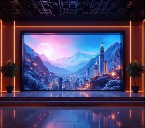High Performance LED Panel Display Indoor Fine Pixel P1.53 HD 4K 8K Wall-mounted LED TV Screen