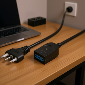 Rallonge électrique 3m, prise italienne 10A, câble d'alimentation - Product Image 3