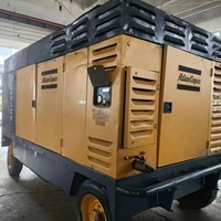 Atlas copco XRVS976 d'occasion compresseur diesel mobile à haute pression d'air portable à vis
