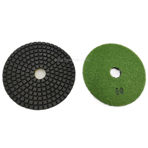 Bantalan pemoles beton ikatan keramik hibrid 5 inci untuk mesin pemoles tangan - Product Image 5