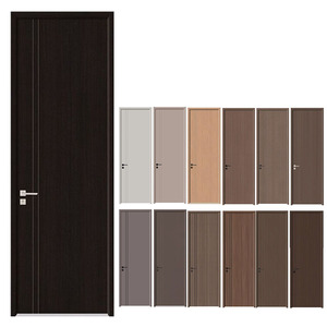 Gujia nội thất cửa nhà máy trực tiếp 2025 hotsale thiết kế gw119 loạt PVC da MDF lõi Hội Đồng Quản trị với giá cả cạnh Tranh Tấm cửa - Product Image 1