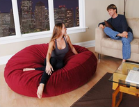 Grande chaise en mousse à mémoire de forme, pouf doux, canapé-lit/chambre à coucher, 2022