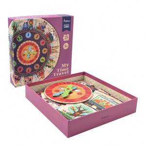 Mdieer MD3020 25 pièces gros <span class=keywords><strong>jeux</strong></span> <span class=keywords><strong>de</strong></span> puzzle papier puzzle horloge numérique Cognition mon voyage dans le temps <span class=keywords><strong>pour</strong></span> enfants enfants - Product Image 2