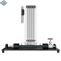 Appareil d'expérimentation de calibrage de débit, dispositif de laboratoire hydraulique, buse à orifice Venturi, tube de Pitot, débitmètre métallique