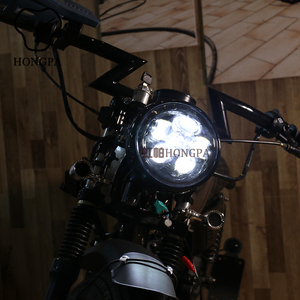 Faros delanteros de proyector LED redondos para motocicleta de 7 pulgadas para <span class=keywords><strong>Benelli</strong></span> <span class=keywords><strong>Leoncino</strong></span> 500bj Cafe Racer - Product Image 6