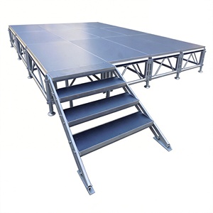 Plataforma de Escenario de Aluminio RK, Certificada por CE y TUV, Portátil, Resistente, Antideslizante, Altura Ajustable, para Eventos al Aire Libre, Conciertos, Pasarelas - Product Image 1