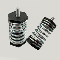 Amortisseur à ressort M6 avec coussinets, extensible, à pompe à air, compresseur d'air, compression, résistant aux chocs