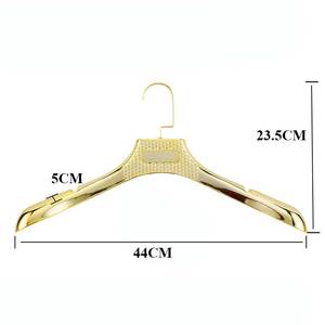 Abrigo Antideslizante Oro Rosa Oro Colgador de ropa Vestidos de novia Traje Perchas de plástico - Product Image 6