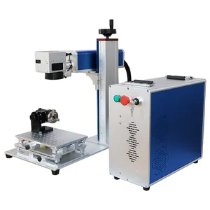 2024 best offer fiber laser marking machine 20w 30w 50w 60w 100w metal steel aluminum copper brass laser engraving machine