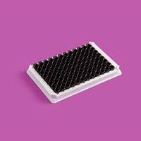 Plaque d'étiquettes enzymatiques Elisa pour microplaques à haute adsorption Fond plat pour plaque Elisa 96 puits pour lecteur de microplaques Elisa