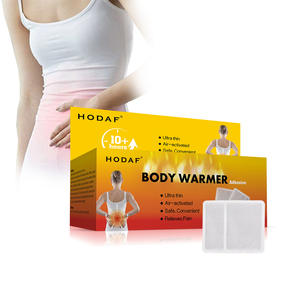 แผ่นประคบร้อนฮอดาฟ ขนาด 10x13 ซม. แบบบางพิเศษ ใช้ความร้อนจากอากาศ บรรเทาอาการปวดประจำเดือน - Product Image 1