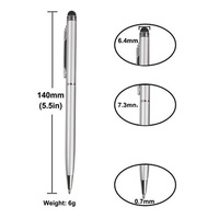 Stylet capacitif anti-touch en métal pour téléphone portable, ordinateur, tablette – Chine, sans impression, cadeau publicitaire