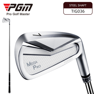Fers à repasser de <span class=keywords><strong>golf</strong></span> PGM TIG036 CNC, <span class=keywords><strong>acier</strong></span> au carbone 1020, têtes forgées, droitiers, manche en <span class=keywords><strong>graphite</strong></span> et en <span class=keywords><strong>acier</strong></span>, haute qualité - Product Image 5