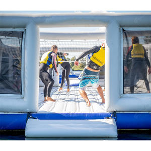 Cancha <span class=keywords><strong>de</strong></span> Voleibol <span class=keywords><strong>de</strong></span> Playa Inflable Resistente, <span class=keywords><strong>Arena</strong></span> Deportiva Inflable, Cancha <span class=keywords><strong>de</strong></span> Voleibol Acuático Inflable para Adultos - Product Image 6