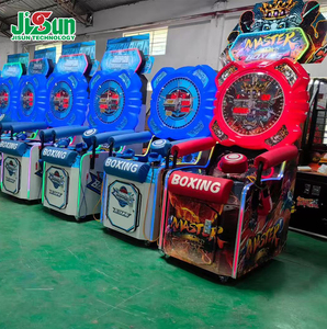 Machine de boxe d'arcade professionnelle de haute qualité, modèle Factory Boxing <span class=keywords><strong>Master</strong></span>, jeu d'arcade à cible compacte, à monnayeur, 1 joueur - Product Image 4