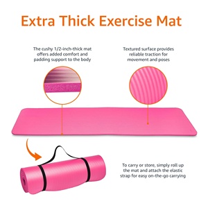 Tapis de yoga et de Pilates CZFIT personnalisable avec logo, protection environnementale, ultra-épais, antidérapant, équipement de fitness premium - Product Image 4