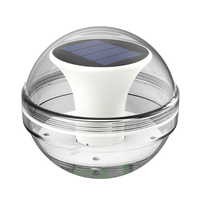 Piscine sous-marine LED, éclairage décoratif, jardin, cour, lampe de piscine flottante étanche, énergie solaire flottante, vente en gros