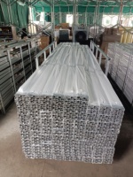 Profilé Unistrut en zinc, aluminium, magnésium, à fente en U, 41x41, pour systèmes de support solaire
