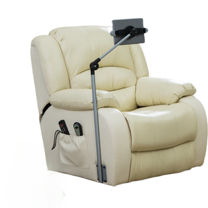 <span class=keywords><strong>Support</strong></span> <span class=keywords><strong>de</strong></span> massage <span class=keywords><strong>inclinable</strong></span> électrique moderne crème blanc Fauteuil <span class=keywords><strong>inclinable</strong></span> en cuir véritable <span class=keywords><strong>de</strong></span> style confort populaire pour salle d'étude - Product Image 1