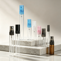 Vente en gros de flacons de parfum vides rechargeables en verre mince pour échantillons de voyage, 2 ml, 3 ml, 5 ml, 8 ml, 10 ml