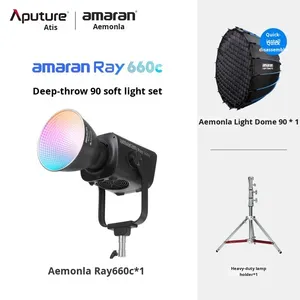 Para Ray 660c, Luz de Relleno Profesional a Todo Color de 660w para Video/Fotografía en Vivo, Control por Aplicación, Uso Constante, Amaran Nuevo Ray 660c - Product Image 6