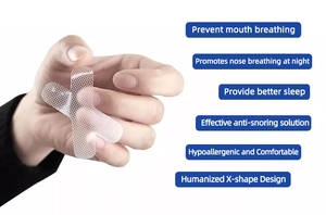 Productos en Tendencia 2023: Cintas Adhesivas Bucales para Dormir, para Respirar por la Nariz y Alivio Instantáneo del Ronquido - Product Image 3