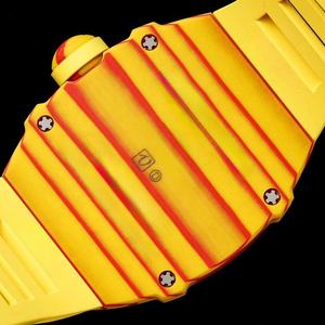 Reloj Mecánico de Diseño Rojo-Amarillo Tourbillon 27-03 Ultraligero, Esqueleto de Alta Calidad, Deportivo para Hombre, de Titanio - Product Image 6
