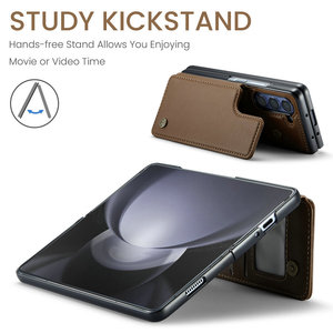 CaseMe 2025 nouveaux produits pour Samsung <span class=keywords><strong>Z</strong></span> Fold 5 4 3 coque de téléphone en cuir couverture arrière RFID protecteur pour Samsung <span class=keywords><strong>Galaxy</strong></span> <span class=keywords><strong>Z</strong></span> Fold 5 étui - Product Image 4