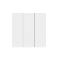 Interrupteur mural sans fil à énergie cinétique 1/2, étanche IP44, 10A, en PC/ABS, pour éclairage domestique, vente en gros