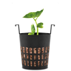 Lot de 10 paniers pour plantes Set de colonisation Pot de fleurs en plastique Décoratif suspendu Garde-corps Clôture Pot de fleurs <span class=keywords><strong>paresseux</strong></span> Jardinière - Product Image 1