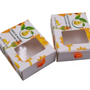 Boîte d'emballage en gros pour savon, boîte biodégradable personnalisée pour savonnette, emballage unique en papier kraft avec fenêtre pour petits articles de bain - Product Image 6