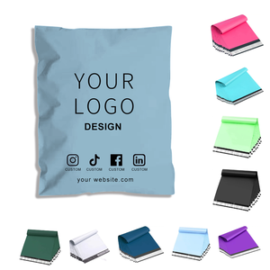 Sacs d'expédition en polyéthylène imprimés blancs et noirs, écologiques, design, sacs polymères 6x9 avec livraison gratuite - Product Image 1