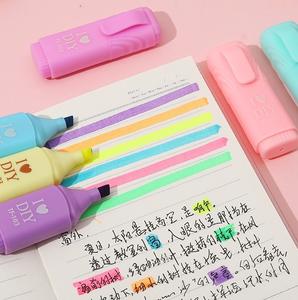 أقلام تحديد مخصصة على شكل آيس كريم صغير لطيف للرسم والتلوين مجموعة أقلام تحديد فنية - Product Image 6