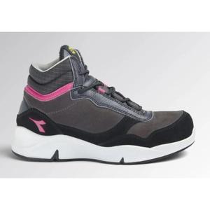 DIADORA UTILITY-701,179901-D0458/37 Zapatos negros ahumados de alta seguridad en piel de becerro de plena flor repelente al agua y piel dividida S3L - Product Image 1