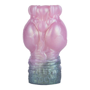 Open-End Dog King Titans <span class=keywords><strong>Penis</strong></span>-Hülle <span class=keywords><strong>3</strong></span> Größen Silikon-Dildo-Überzug mit Anti-Rutsch-Ring für Männer zur Penisvergrößerung und Ejakulationsverzögerung - Product Image 6