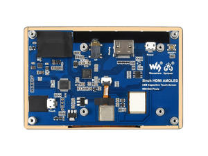 Waveshare หน้าจอสัมผัสขนาด5นิ้ว, 960*544ฝาครอบกระจกนิรภัยเคลือบผิวกระจกนิรภัยเพื่อแสดงสำหรับ Raspberry <span class=keywords><strong>Pi</strong></span> 5/4B/3B - Product Image 5