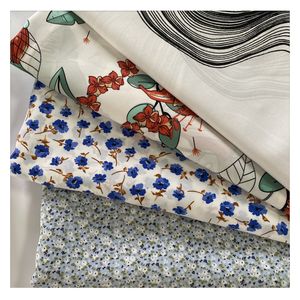 Hanlin สิ่งทอความหนาอุปทานทอดอกไม้พิมพ์100% โพลีเอสเตอร์สิ่งทอลายทแยงหัก <span class=keywords><strong>SPH</strong></span> ผ้าสำหรับเสื้อผ้า - Product Image 6