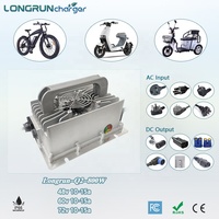 Wasserdichtes Ebike Scooter Ladegerät 72V für Li-Ionen-Akkus