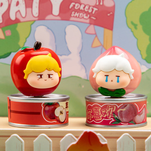 Sylvanian Families Lucky Fruit Canned Blind Box Figurine Resin Craft Desktop Ornament Student Gift - Product Image 4
