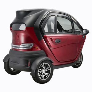 Tricycle motorisé à grande capacité de charge, tricycle électrique tuk tuk, cabine fermée, mini voiture - Product Image 5