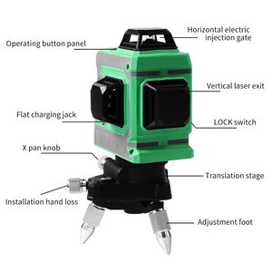 สีเขียว<span class=keywords><strong>12</strong></span><span class=keywords><strong>เส้น</strong></span>ปรับ<span class=keywords><strong>ระดับ</strong></span>เองได้360องศา<span class=keywords><strong>เส้น</strong></span>ตัดขวางแนวนอนและแนวตั้งลำแสง<span class=keywords><strong>เลเซอร์</strong></span>สีเขียว<span class=keywords><strong>12</strong></span><span class=keywords><strong>เส้น</strong></span>3D <span class=keywords><strong>ระดับ</strong></span>เลเซอร์ - Product Image 3