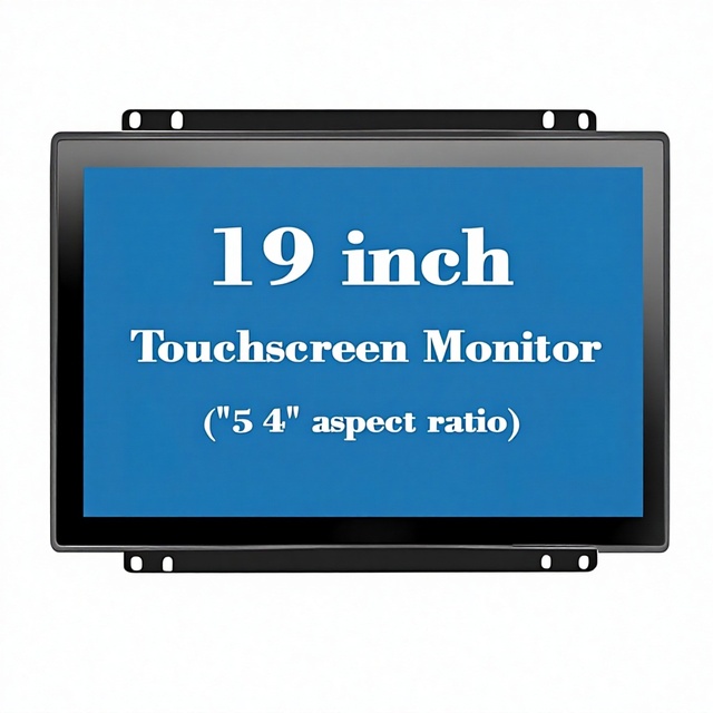 19-Inch Open Frame Capacitive Touchscreen Monitor 1280x1024 5:4 AR Waterproof VESA+Mount for Kiosk Automation