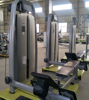 Machine de musculation à poulie horizontale assise pour le renforcement corporel, fournie directement par l'usine