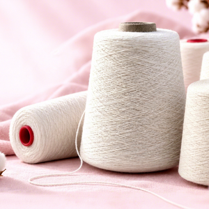 Fil à tisser cardé 100 % coton ultra-doux et éco-responsable NE 32s/2 – Textile de qualité supérieure pour commandes en gros - Product Image 1