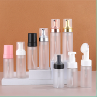 Botol busa putih PET kosong, 200ml 250ml 150ml 100ml botol pompa busa putih botol busa mousse 4oz 5oz 8oz botol busa